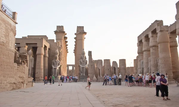 Tempel van Luxor, Egypte — Stockfoto