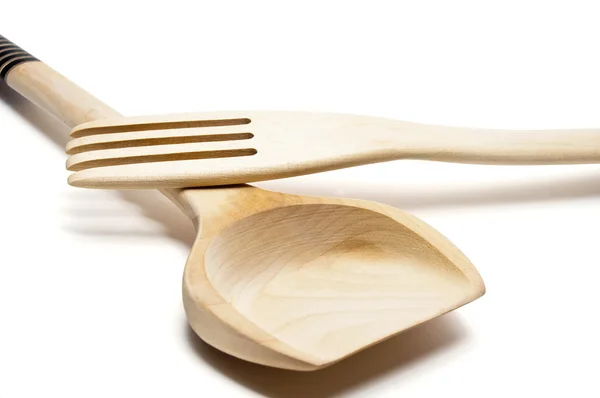 木制餐具 — 图库照片