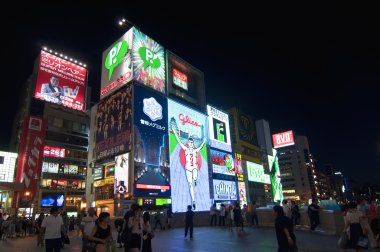 Dotonbori osaka, Japonya