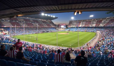 Vicente Calderon soccer stadium clipart