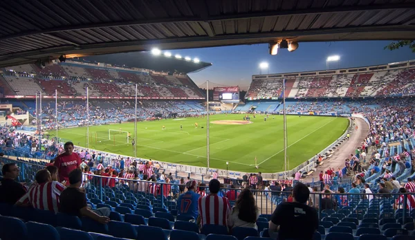 Vicente Calderón fotbalový stadion — Stock fotografie