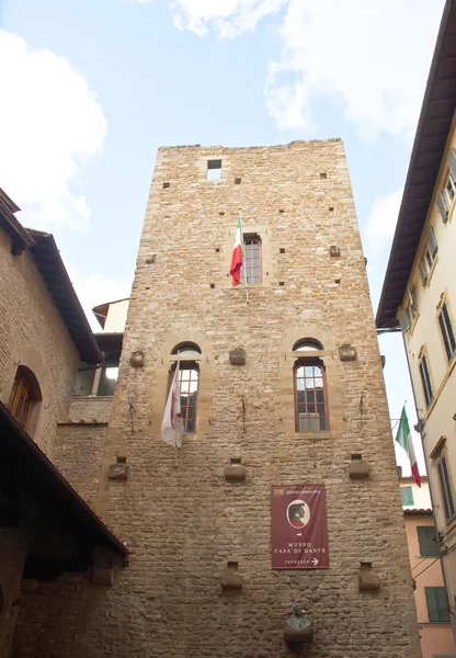 La Casa Museo di Dante a Firenze — Foto Stock