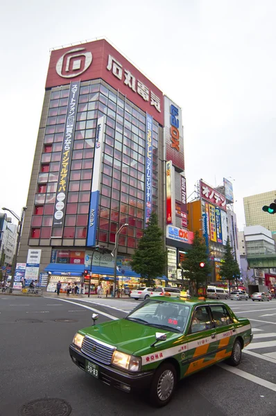 Ταξί στην Ακιχαμπάρα, Τόκιο, Ιαπωνία Royalty Free Εικόνες Αρχείου