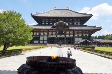 Todai-ji Temple of Nara,Japan clipart