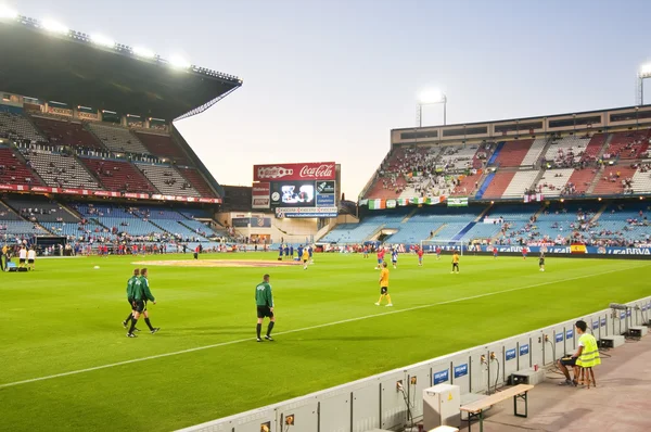 Voetbalstadion Vicente calderon — Stockfoto