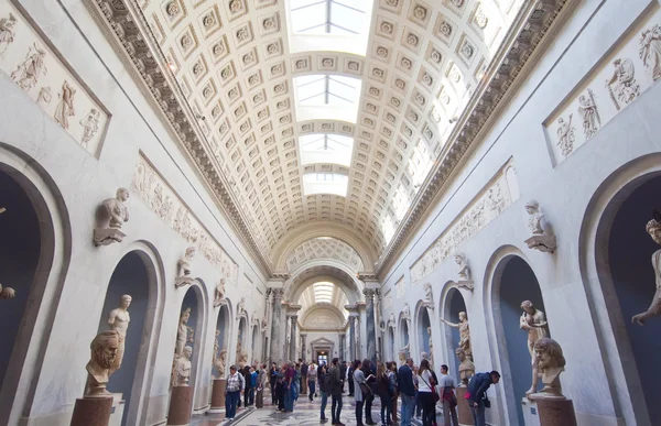 Museus do Vaticano em Roma, Itália — Fotografia de Stock