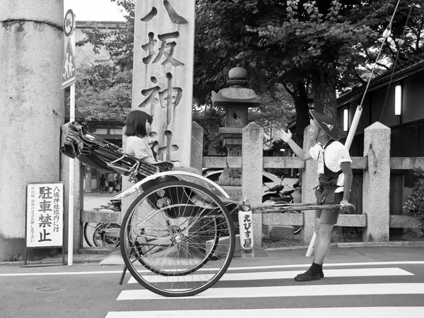 Rickshaw, transporte japonés —  Fotos de Stock