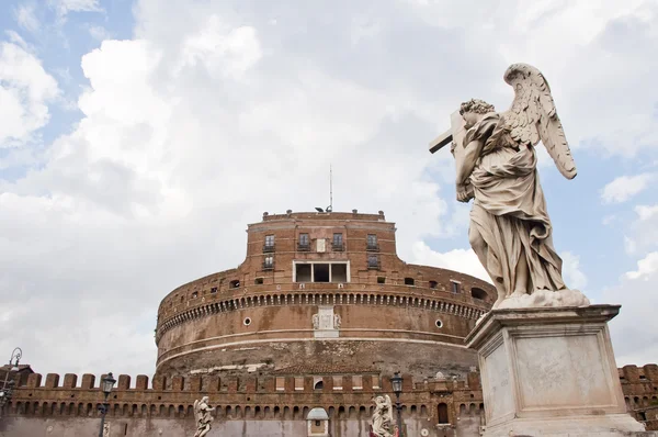 Zamek Świętego Anioła w Rzymie — Zdjęcie stockowe
