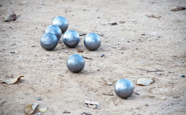 Bocce balls — Stock Photo, Image