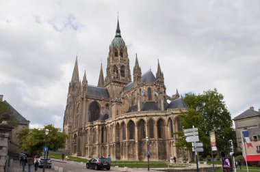 Cathedral of Bayeux, France clipart