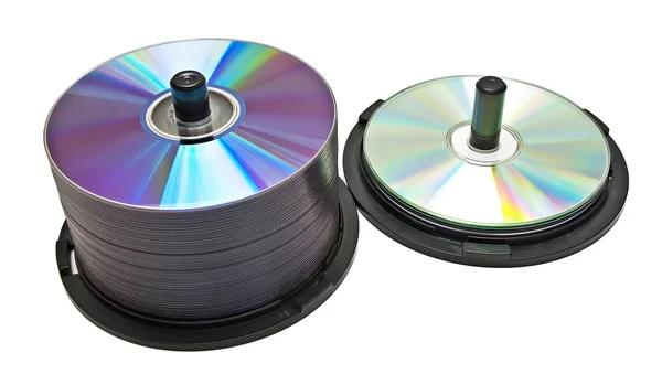 Багато компакт-дисків — стокове фото