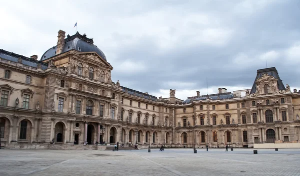 Le Louvre, Párizs — Stock Fotó