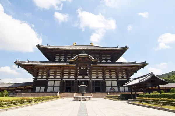 Todai-ji chrám Nara, Japonsko — Stock fotografie