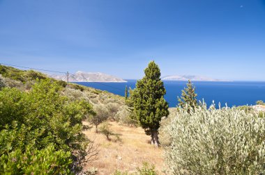 Aegean in Samos clipart