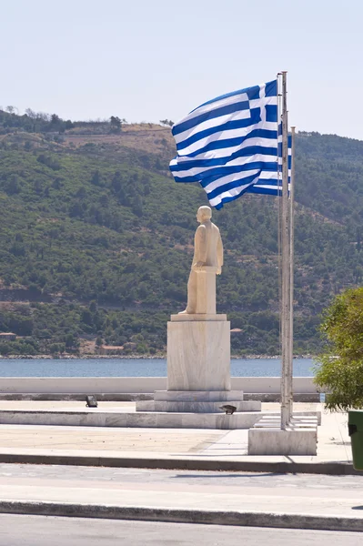 Bandera griega —  Fotos de Stock
