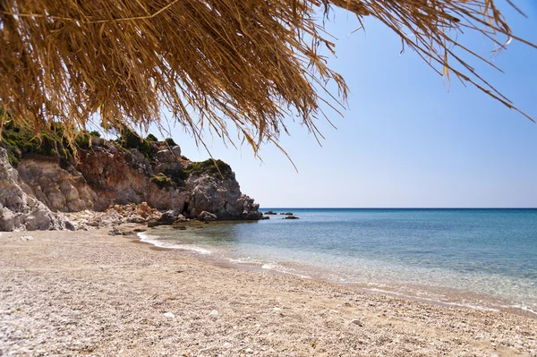 Praia em Samos — Fotografia de Stock