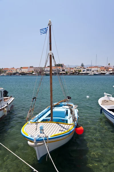 Barcos de pesca en Samos — Foto de Stock