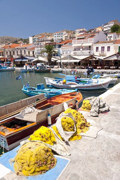 Barche da pesca a Samos — Foto Stock
