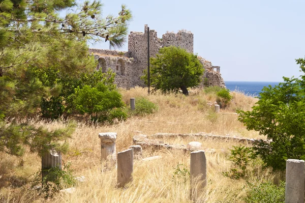 Restos antigos em Samos — Fotografia de Stock