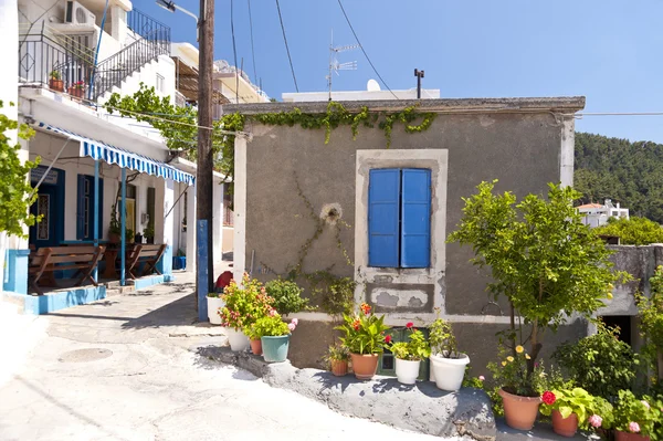Casa em Samos — Fotografia de Stock