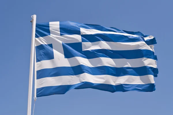 Bandera griega —  Fotos de Stock