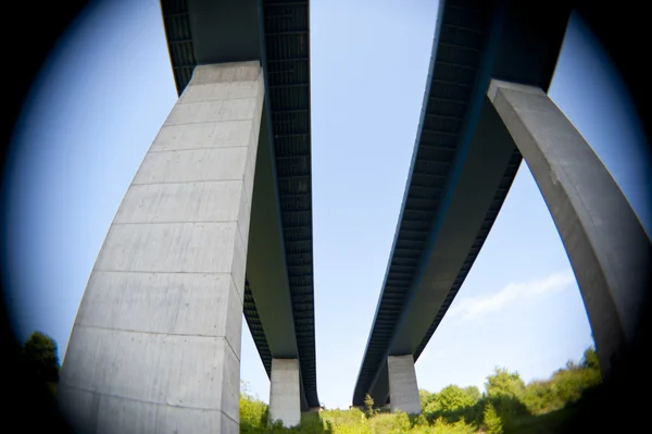 Most přes Kielským kanálem — Stock fotografie