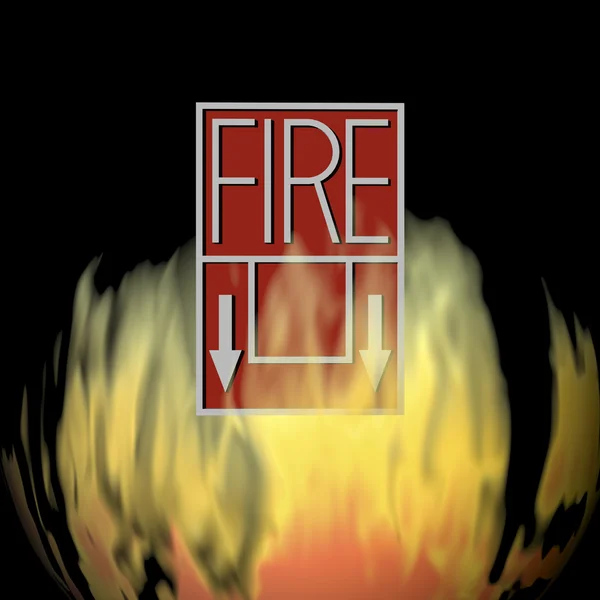 Yangın alarm — Stok fotoğraf