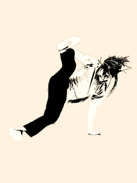 ブレーク ダンサー — ストック写真
