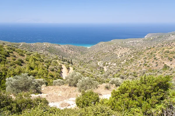 Landscape on Samos — Stock Photo, Image