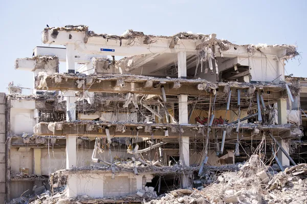 Edificio de demolición — Foto de Stock