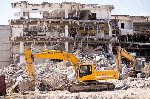 Demolition Building — Zdjęcie stockowe