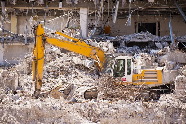 Edificio de demolición — Foto de Stock