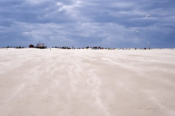Пляж Святого Петра-Ординга — стоковое фото