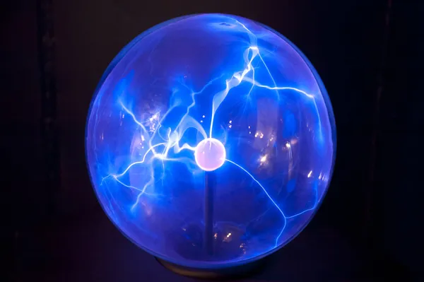 Плазменный глобус — стоковое фото