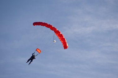 Paragliding clipart