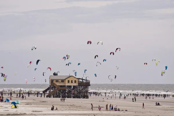 Kitesurfer — Stockfoto