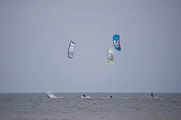 Kitesurfista — Foto de Stock