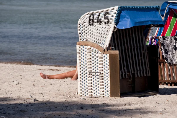 Playa silla — Foto de Stock