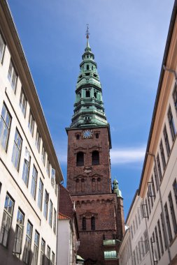 Church spire in Copenhagen clipart