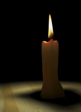 Candle 090304 02 clipart