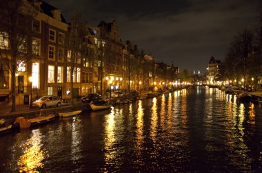 Amsterdam gece