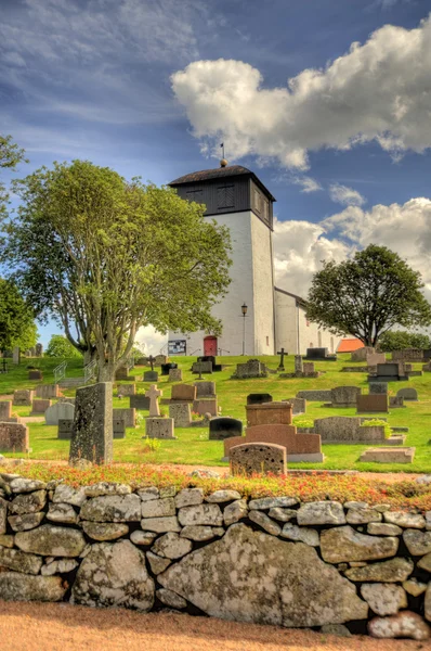 Церква Morlanda, Швеція — стокове фото