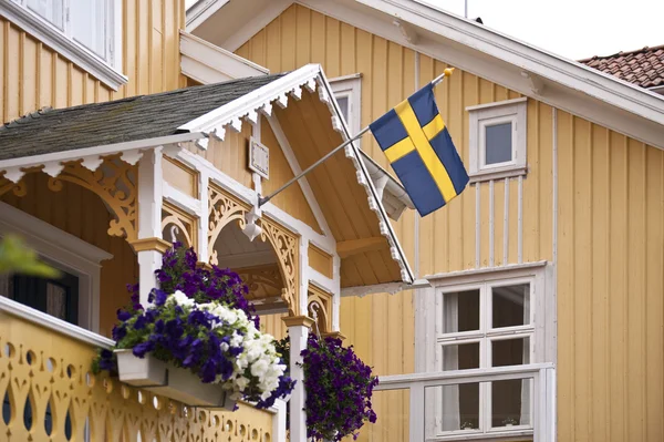 Шведська дім — стокове фото