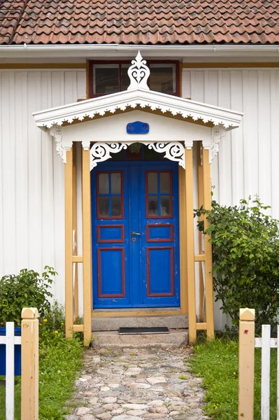Casa sueca — Foto de Stock