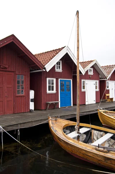 Boathouses — Stock Photo, Image