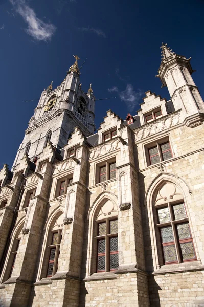 City hall of ghent — Stock Photo, Image