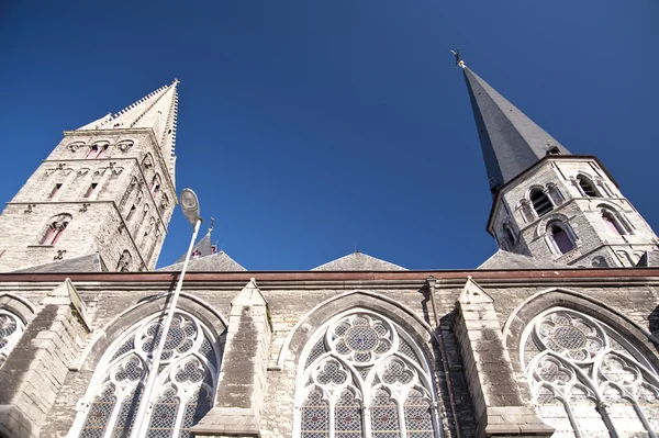 Кафедральний собор у місті Гент — стокове фото