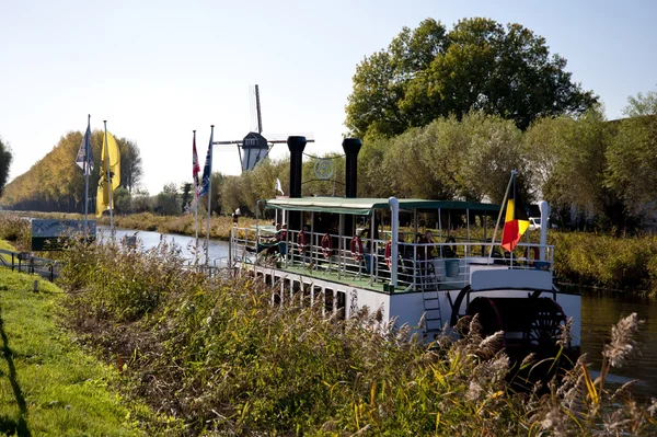 stock image Paddle steamer