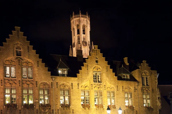 Bruges la nuit — Photo