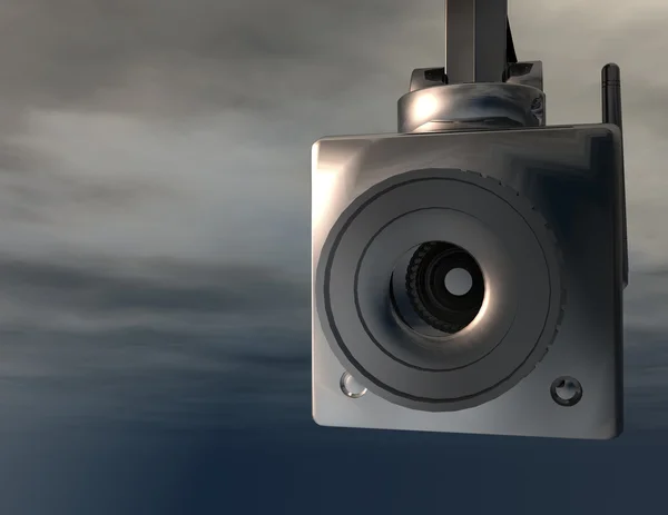 Камера наблюдения — стоковое фото